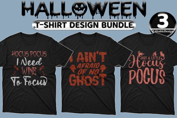 Halloween Day T-shirt Design Bundle-2