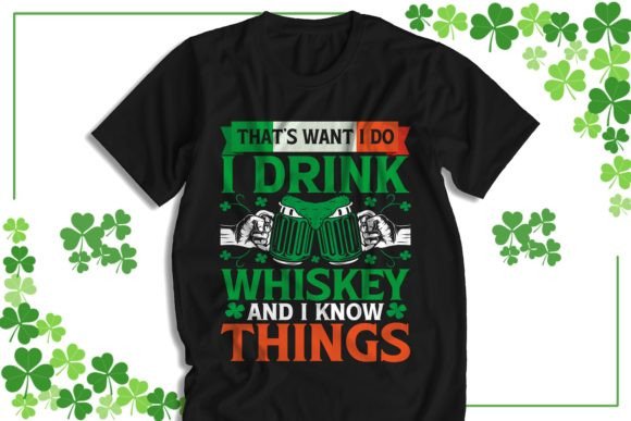 Happy St. Patrick’s Day Graphics for T-Shirt Designs