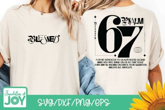 Psalm 67 Svg, Png, Distressed Shirt Art