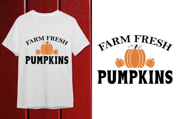 Pumpkin T-Shirt Design Graphics