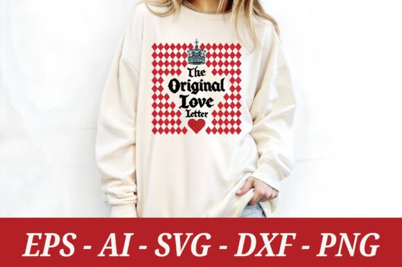 The Original Love Letter Valentine Graphics & T-Shirt Designs